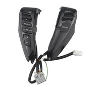 Bouton Volant Multifonction Pour Nissan Pour Tiida 2011-2015 Pour Versa 2014-2015 25550-3DA6A Commutateur De Régulateur Vitesse Boutons Volant(Piano black)