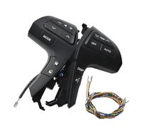 Bouton volant multifonction Pour Toyota Hilux 2011-2015 : Boutons De Commande Audio Bluetooth Pour Téléphone Au Volant Avec Câble 84250-0E220 84250-0K020(Black Switch)