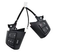 Bouton volant multifonction Pour Toyota Pour Corolla/Wish/Altis Bouton Commande Audio Au Volant Qualité D'origine Commutateur Régulateur Vitesse 84250-02230(Black button)