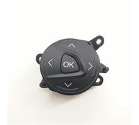 Bouton volant / Réglage pour Ford Focus / Fit for Kuga 2012-2015 Boutons de volant multifonctions Bouton de contrôle du volume audio M Bouton de commutateur OK (bouton gauche OK)