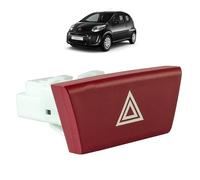 Bouton warning compatible pour C1, 107 et Aygo (2005-2014) interrupteur feux de détresse | 6554KW