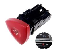 Bouton Warning de Qualité Supérieure pour Espace, Laguna 2, Vivaro - Interrupteur Feu Détresse Fiable et Durable pour Assurer Votre Sécurité