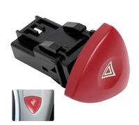 Bouton Warning Trafic 2, Interrupteur Feux De DéTresse Rouge, Interrupteur De Feux De DéTresse 4 Broches, Interrupteur Feux De DéTresse Pour Espace Laguna Mk2/Mk4 Vivaro, 8200442724
