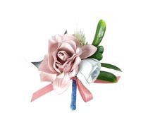 Boutonnière de mariage en forme de fleur pour mariés, mariés, mariés, cérémonies de mariage, fêtes, bals, événements, 0.01 Ounce (Pack of 120), Polyester, Agate