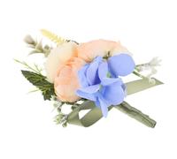 Boutonnière de Mariage pour Hommes, Fleur de Poitrine du Marié | Polyester et Plastique, Mariage Extérieur, Style et Élégant, pour Témoins et Demoiselles