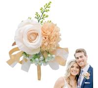 boutonnière pour Mariage: Corsage de, à l'œil pour le marié et le témoin avec artificiel, pour la cérémonie de mariage, anniversaire, dîner formel