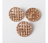 boutons， 10 Pcs 30mm Metal Buttons Fashion Decorative Button for Shirt Coat Sewing Accessories(Onecolor)