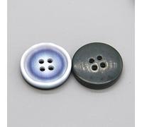 boutons， 15/18/20/23/25mm Fashion Round Resin Buttons for Clothes Pants Coat Jacket DIY Crafts Sewing(Wit,18mm 20pcs)