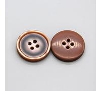 boutons， 15/18/20/23/25mm Fashion Round Resin Buttons for Clothes Pants Coat Jacket DIY Crafts Sewing(Oranje,23mm 15pcs)