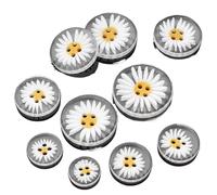 Boutons 20Pcs Resin Buttons Daisy Hand Sewing Craft For DIY Crafts Clothes 11.5-30MM(30mm)