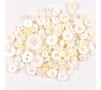 Boutons 50pcs Mixed Flatback Dyed Plastic Sewing Buttons For Kids Scrapbooking DIY Craft Handicrafts Ornament(13)