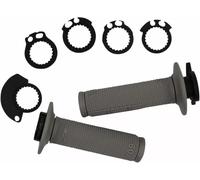 Progrip Lock-on Single Density Grips Gris 22 mm / 125 mm