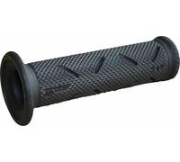 Progrip Poignées moto routières 717-298 double densité noir/titane fermées