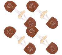 Boutons à Bascule en Bois pour Manteau, 4 Paires, Style Rétro