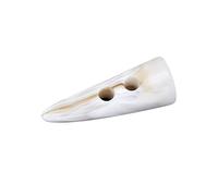 Boutons à bascule en corne de résine de 3 à 5 cm pour vêtements, couture, bricolage, artisanat, manteau, veste, sac, décoration(Yellow,3.5cm 4PCS)