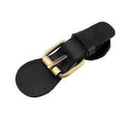 Boutons à Bascule en Cuir Fermoir magnétique en métal, boucle de connexion cuir véritable, accessoires sac réglables for la création sacs à main personnalisés(Color 2)
