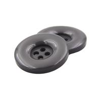 Boutons à Coudre Boutons Ronds En Résine Plastique À 4 Trous, 15 Mm, 18, 20, 23, 25, 28, 30, 34, 38, Noir Et Blanc, For Couture, Scrapbooking, Bricolage(19 grey,28mm 14pieces)