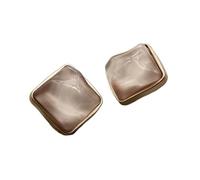 Boutons à coudre Carré vague pierre métal combinaison bouton 2 Pcs/lot bricolage pull manteau alliage cousu à la main bouton couleur bouton décoratif Coudre d'Artisanat ( Color : HS762-21 , Size : 25M