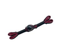 Boutons à nouer chinois pour manteaux chinoises, 5 boutons en perles de jade multicolores 8 cm, motif queue d'hirondelle, avec un seul mot(Black+Purple)