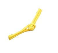 Boutons à nouer chinois pour manteaux chinoises, 50 boutons multicolores en satin de 9 cm avec un seul mot, for costumes Cheongsam, Hanfu et Tang(Giallo)