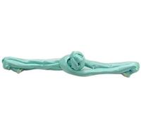 Boutons à nouer chinois pour manteaux chinoises, Bouton Cheongsam fait main, un mot, multicolore, 90 mm, 50 pièces(Light Green)