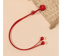 Boutons à nouer chinois pour manteaux chinoises, Boutons de nœud chinois Cheongsam multicolores 27 cm, lot 5(Big Red)