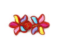 Boutons à nœud chinois Cheongsam - Boutons à coudre en forme de fleur - Boutons de fermeture chinoise - Boutons pour costumes, pulls, écharpes, gilets