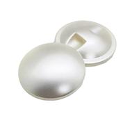 Boutons à quatre trous en résine imitation perle 12,5 mm à 25 mm