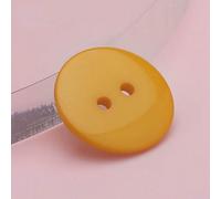 Boutons assortis de 9 à 30 mm pour vêtements d'enfants, boutons colorés à double œillet pour loisirs créatifs (résine, scrapbooking, tricot, etc.), vente en gros - doré - 24L 15,0 mm, 50 pièces