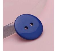 Boutons assortis de 9 à 30 mm pour vêtements d'enfants, boutons colorés à double œillet pour loisirs créatifs (résine, scrapbooking, tricot, etc.), vente en gros - bleu marine - 24L 15,0 mm, 50 pièc