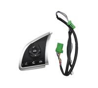 Boutons Au Volant Pour ASX Echo Pour Outlander Volant Multifonction Bouton Modifié Volume + Régulateur De Vitesse Régulateur Vitesse(Silver single left+line)