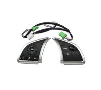 Boutons Au Volant Pour ASX Echo Pour Outlander Volant Multifonction Bouton Modifié Volume + Régulateur De Vitesse Régulateur Vitesse(Silver black)