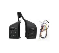 Boutons Au Volant Pour Sylphy Tiida Yida Livina Régulateur Vitesse Bouton De Volant Multifonction Régulateur Vitesse(Black with pits+adapter cable)