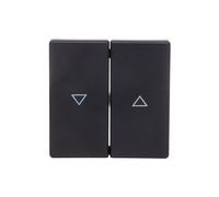 Boutons avec impression de symbole/flèche Berker Q.1/Q.3 16256086