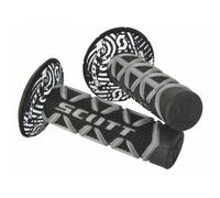 boutons + beignet motocross enduro Scott Diamond noir/gris