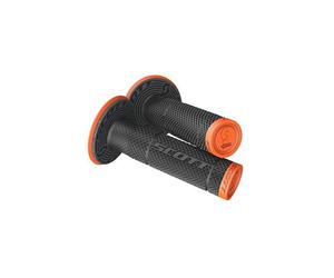 boutons + beignet motocross enduro Scott Sx II orange fluo/noir