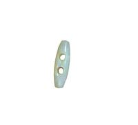 Boutons, Boutons, 10 pièces 30-50MM forme ovale résine deux yeux bouton boutons à bascule couture artisanat bricolage accessoire manteau cape veste pull bouton-bleu-31X10MM(Milky White,52.5X13MM)