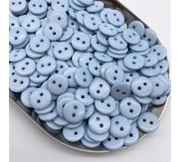 Boutons, Boutons 50 pièces 11,5 mm Couleurs Bouton de Pain à Double œil Rond Boutons de Couture en résine Bricolage Scrapbooking Boutons de Couture Multicolores (02)(10)