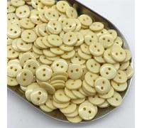 Boutons, Boutons 50 pièces 11,5 mm Couleurs Bouton de Pain à Double œil Rond Boutons de Couture en résine Bricolage Scrapbooking Boutons de Couture Multicolores (02)(9)