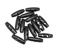 Boutons Boutons de manteau à bascule en bois, 30mm, 2 trous, for vêtements, couture, artisanat, veste, Blazer, accessoires, 15 pièces(1)