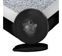 Boutons, boutons vintage en résine imitation corne noire, gros boutons for vêtements, pull, costume, manteau, bricolage, scrapbooking, accessoires de couture, boutons de couture (21,10 pièces 20 mm)(7