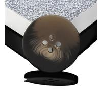 Boutons, boutons vintage en résine imitation corne noire, gros boutons for vêtements, pull, costume, manteau, bricolage, scrapbooking, accessoires de couture, boutons de couture (21,10 pièces 20 mm)(9