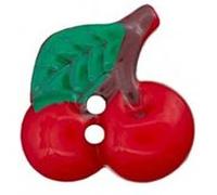Boutons Cerises 2 trous 18mm X2 - Prym(...) - Rouge Rouge G
