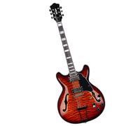 Boutons Chromés Pour Guitare Électrique Jazz Corps En Érable Pick Up Humbucker Beau Ton Durable(Type 6)