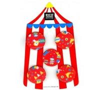Boutons cirque rouge 2.5 cm - Rico Design(...) - Rouge G