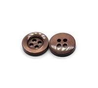 Boutons classiques en résine 9/10/11 mm 4 trous pour vêtements, uniforme, robe, chemisier, décoration