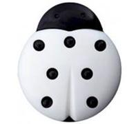 Boutons Coccinelles à queue 14mm X 4 - Prym(...) - Blanc Blanc G