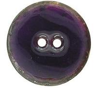 Boutons Coco laqué 23 mm X 2 - Union Knopf(...) - Lilas Fonce violet Lilas Fonce violet G