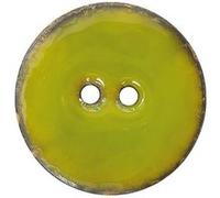 Boutons Coco laqué 23 mm X 2 - Union Knopf(...) - Vert Olive Vert Olive G