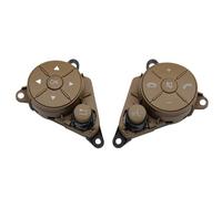 Boutons Commande Volant Compatible Avec Benz Pour W204 2007 2008 2009 2010 Ensemble De Boutons De Commande Au Volant OEM : 2048210351(Gray 1 Pair)